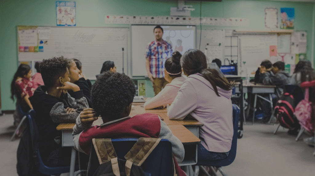 Group of students in a classroom