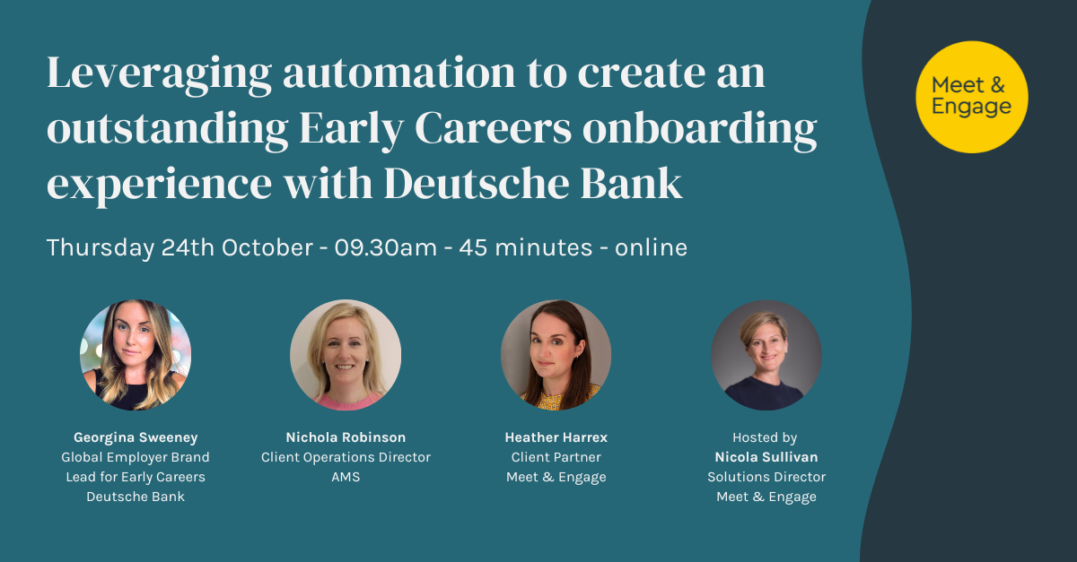 Leveraging automation to create an outstanding Early Careers onboarding